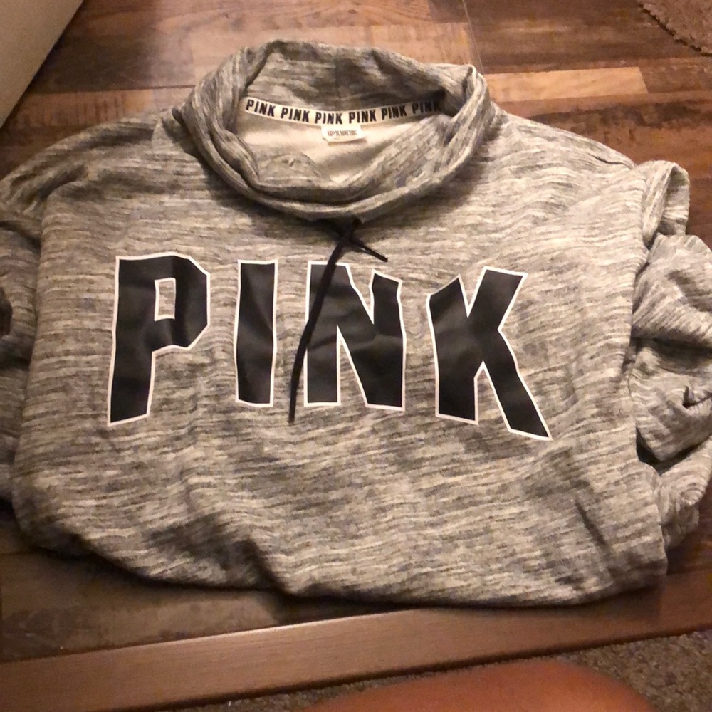 Cow neck sweat shirt